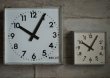 画像5: FRANCE antique フランスアンティーク BRILLIE wall clock ブリエ 掛け時計 クロック スクエア 19cm 1950's (5)