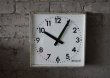 画像2: FRANCE antique フランスアンティーク BRILLIE wall clock ブリエ 掛け時計 クロック スクエア 32cm 1950's