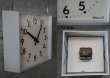 画像2: FRANCE antique フランスアンティーク BRILLIE wall clock ブリエ 掛け時計 クロック スクエア 19cm 1950's