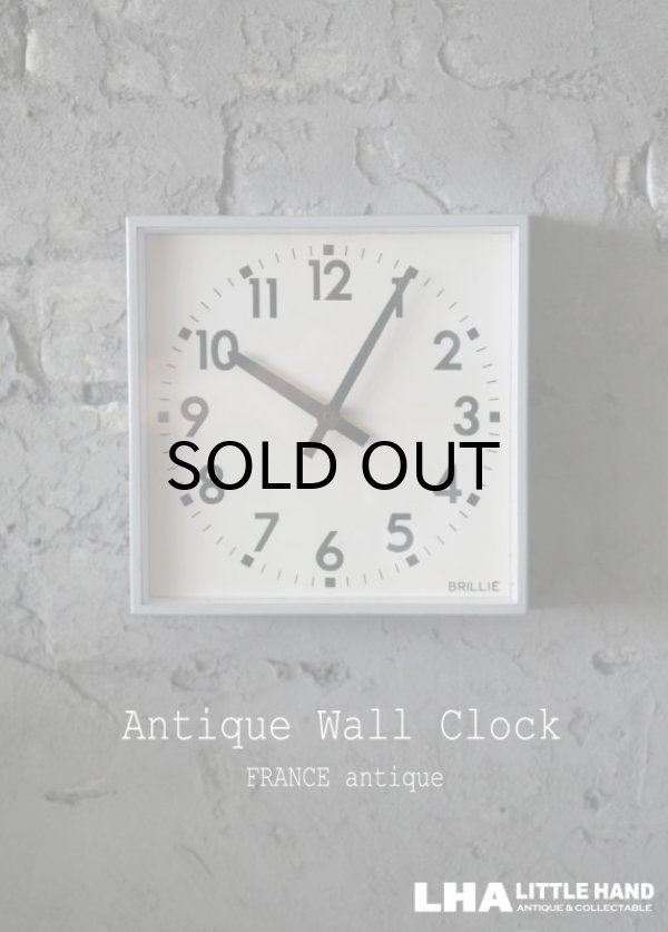 FRANCE antique フランスアンティーク BRILLIE wall clock ブリエ ...