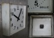 画像3: FRANCE antique フランスアンティーク BRILLIE wall clock ブリエ 掛け時計 クロック スクエア 32cm 1950's