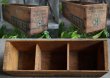画像3: USA antique アメリカアンティーク KRAFT クラフト 木製 チーズボックス 仕切り入 5LBS 木箱 WOOD BOX 1920-40’ｓ (3)