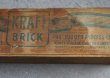 画像5: USA antique アメリカアンティーク KRAFT クラフト 木製 チーズボックス 5LBS 木箱 WOOD BOX 1920-40’ｓ (5)