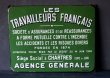画像2: FRANCE antique フランスアンティーク ホーロー サイン 看板 サインプレート 1938's  (2)