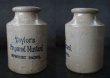 画像2: ENGLAND antique イギリスアンティーク Taylor's マスタード 陶器ポット（Mサイズ） 陶器ボトル 1900's