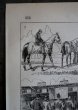 画像4: FRANCE antique ART PAPER  フランスアンティーク 辞書・図鑑の1ページ ［馬レース］ 描画 アンティークアート 1900's (4)