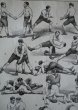 画像4: FRANCE antique ART PAPER  フランスアンティーク 辞書・図鑑の1ページ ［戦い］ 描画 アンティークアート 1900's (4)