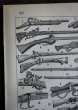 画像4: FRANCE antique ART PAPER  フランスアンティーク 辞書・図鑑の1ページ ［ライフル・銃］ 描画 アンティークアート 1900's (4)