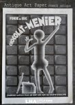 画像1: FRANCE antique ART PAPER  フランスアンティーク [CHOCOLAT-MENIER][RENAULT] ショコラ メニエ&ルノー ヴィンテージ 広告 ポスター 1932's