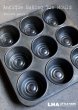 画像1: ENGLAND antique イギリスアンティーク ベーキングティンモールド プレーン 焼き型 菓子型 1950-60's (1)