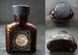 画像3: ENGLAND antique イギリスアンティーク ラベル・キャップ付き ガラスボトル H6.7cm ガラス瓶 1930-40's (3)