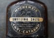 画像4: ENGLAND antique イギリスアンティーク ラベル・キャップ付き ガラスボトル H6.7cm ガラス瓶 1930-40's (4)