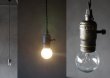 画像2: オリジナル ペンダントランプ LEVITON社製 ターン式 アルミ製 ソケット＆コード スイッチ付き E26 アンティークカラー ブラック撚りコード (2)