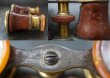 画像4: ENGLAND antique イギリスアンティーク 真鍮・レザーカバー オペラグラス ブラス Opera Glasses 双眼鏡 1900-30's  (4)