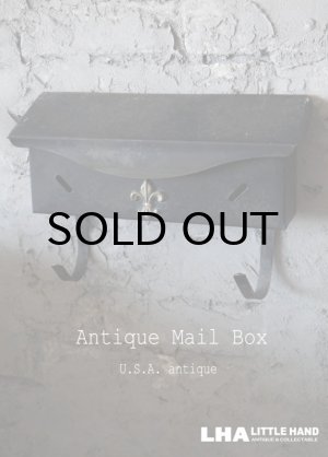 画像: U.S.A. antique MAIL BOX アメリカアンティーク メールボックス ポスト 郵便 新聞受付 ヴィンテージ ポスト 1950-60's 
