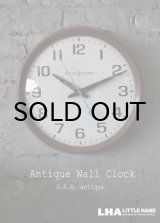 画像: U.S.A. antique GENERAL ELECTRIC wall clock GE アメリカアンティーク ゼネラル エレクトリック 掛け時計 スクール ヴィンテージ クロック 36cm 1960-70's