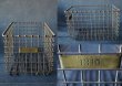 画像2: U.S.A. antique Wire Basket アメリカアンティーク AMERICAN WIRE FORM CO. ナンバータグ付き ワイヤーバスケット 1940-50's  (2)