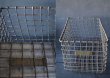 画像4: U.S.A. antique Wire Basket アメリカアンティーク AMERICAN WIRE FORM CO. ナンバータグ付き ワイヤーバスケット 1940-50's  (4)