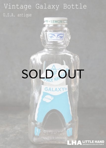 USA antique SPACE FOODS GALAXY Spaceman Bottle アメリカ