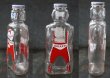 画像2: USA antique SPACE FOODS GALAXY Spaceman Bottle アメリカアンティーク ヴィンテージ ギャラクシー スペースマン ボトル シロップ瓶 未使用デッドストック 1950's (2)