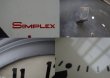 画像5: U.S.A. antique SIMPLEX wall clock アメリカアンティーク シンプレックス社製 掛け時計 スクール クロック 38cm 1960's インダストリアル 工業系 (5)