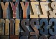 画像12: 【RARE】U.S.A. antique アメリカアンティーク 木製 プリンターブロック 【アルファベット・ナンバー Ａ〜Ｚ・0〜9 揃・130個】 Ｈ4.2ｃｍ スタンプ はんこ 1890-1940's  (12)