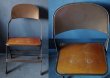 画像2: U.S.A. antique Clarin FOLDING CHAIR アメリカアンティーク クラリン フォールディングチェア 折りたたみ椅子 1938's (2)