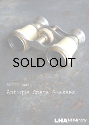 画像: ENGLAND antique イギリスアンティーク オペラグラス ブラス Opera Glasses 双眼鏡 1900-40's 