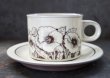 画像2: ENGLAND antique HORNSEA 【CORNROSE】イギリスアンティーク ホーンジー コーンローズ  カップ&ソーサー 1978-86's ヴィンテージ  (2)