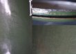 画像7: 【RARE】ENGLAND antique FLOUR BIN イギリスアンティーク 渋いダークグリーン 大きな ホーロー フラワー缶 花文字・リベット留め ラージサイズ FLOUR 1920's (7)