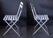 画像3: ENGLAND antique FOLDING CHAIR イギリスアンティーク ガーデンチェア フォールディングチェア チェア 折りたたみ椅子 1930-40's (3)
