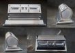 画像3: ENGLAND antique イギリスアンティーク 万年 デスクカレンダー 1950－60's 卓上 メカニカルカレンダー 暦 シルバー (3)