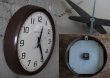 画像3: U.S.A. antique GENERAL ELECTRIC wall clock GE アメリカアンティーク ゼネラル エレクトリック 掛け時計 スクール ヴィンテージ クロック 36cm 1960-70's