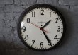 画像2: U.S.A. antique GENERAL ELECTRIC wall clock GE アメリカアンティーク ゼネラル エレクトリック 掛け時計 ヴィンテージ スクール クロック 特大45cm 1940's (2)