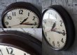 画像6: U.S.A. antique GENERAL ELECTRIC×Telechron  wall clock GE アメリカアンティーク ゼネラル エレクトリック ×テレクロン 掛け時計 ヴィンテージ スクール クロック 特大45cm 1940-50's (6)
