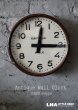 画像1: FRANCE antique BRILLIE wall clock フランスアンティーク 掛け時計 ヴィンテージ クロック 26cm 1940-50's (1)
