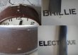 画像3: FRANCE antique BRILLIE wall clock フランスアンティーク 掛け時計 ヴィンテージ クロック 26cm 1940-50's (3)