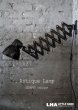 画像1: GERMANY antique SCISSOR LAMP BLACK ドイツアンティーク LBL シザーランプ アコーディオンランプ インダストリアル 工業系 1940-60's (1)