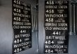 画像2: 【RARE】ENGLAND antique BUS ROLL SIGN 1975's イギリスアンティーク バスサイン H204.5xW91cm ヴィンテージ バスロールサイン 行先回転案内標示　 (2)