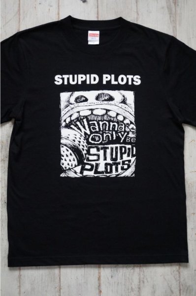画像1: STUPID PLOTS 　Ｔシャツ/ Discography　 LHA 【LITTLE HAND】 ORIGINAL Tシャツ (1)
