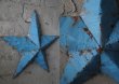 画像3: 【再入荷】U.S.A. TIN BARN STAR (Ｓ) BLUE ティンバーンスター 星のオーナメント ブリキ 青 スターオブジェ (3)