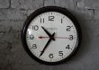 画像2: U.S.A. antique GENERAL ELECTRIC wall clock GE アメリカアンティーク ゼネラル エレクトリック 掛け時計 スクール ヴィンテージ クロック 37cm 1950's (2)