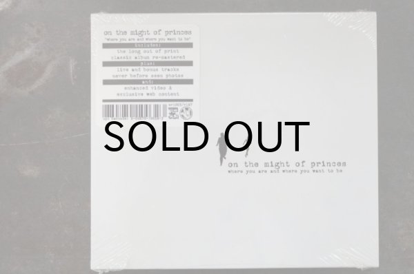 画像1: ON THE MIGHT OF PRINCES    / WHERE YOU ARE AND WHERE YOU WANT TO BE　CD  (1)