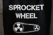 画像2: LHA 【LITTLE HAND】 ORIGINAL SPROCKET WHEEL  底マチ付き トートバッグ　 (2)
