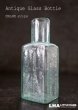画像1: 【RARE】ENGLAND antique イギリスアンティーク EIFFEL TOWER FRUIT JUICES 素敵な【エッフェル塔】模様 ガラスボトル 瓶 1900's (1)