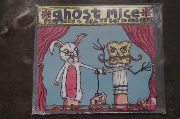 画像1: GHOST MICE /  ALL WE GOT IS EACH OTHER+DEATH AND HATRED TO MANKIND  CD  (1)