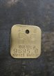 画像2: U.S.A. antique Dog Tag アメリカアンティーク ヴィンテージ ドッグタグ 1978's ロゴ入り ナンバープレート ナンバータグ タグ (2)