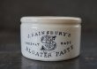 画像2: ENGLAND antique J.SAINSBURY'S イギリスアンティーク セインズベリー 陶器ジャー 陶器ポット ペーストジャー  1900-30's (2)