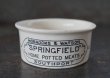 画像2: ENGLAND antique SPRINGFIELD H3.9cm イギリスアンティーク 陶器ジャー ミートポット ミートペーストジャー 1900's (2)