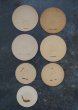 画像2: U.S.A. antique  Milk Bottle Caps アメリカアンティーク ヴィンテージ ミルクボトルキャップ 7枚SET　ミルクキャップ (2)